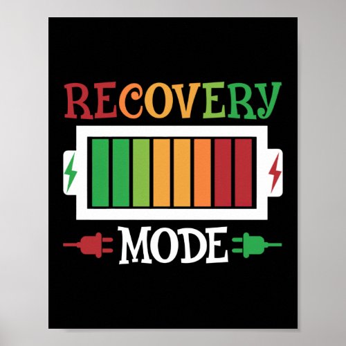 Recovery Mode On Get Well Poster