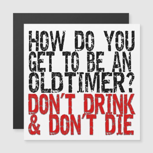 Recovery Old Timer Joke (Front/Back)