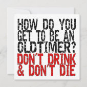 Recovery Old Timer Joke (Front)