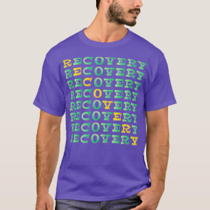 Recovery origami style origami paper words T-Shirt