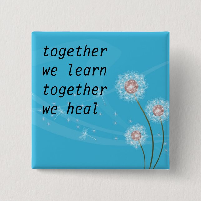 recovery pinback button (Front)