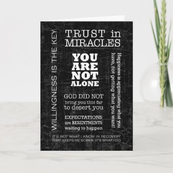 Recovery Quotes Poster 2 Card by recoverystore at Zazzle
