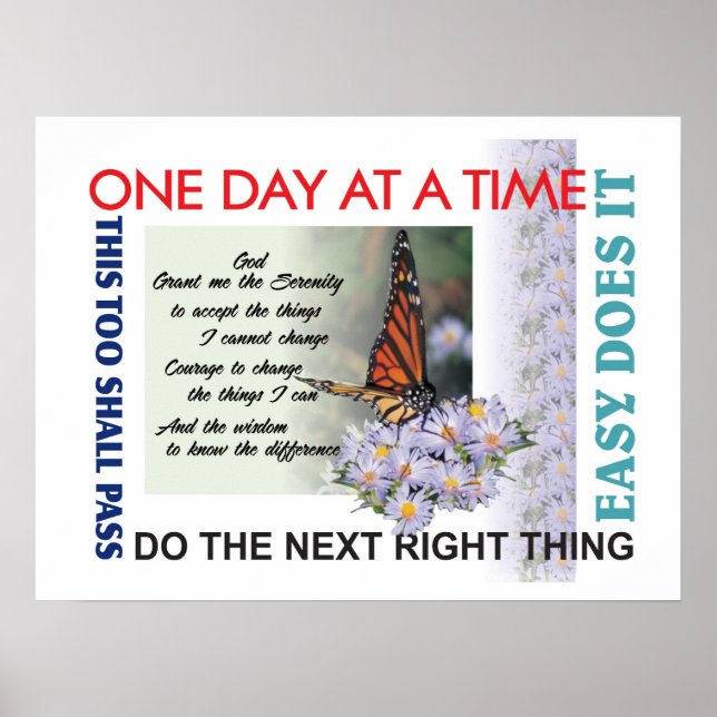 recovery slogans poster (Front)