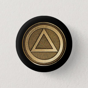 Recovery Sobriety Sober Button Pin