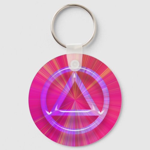 Recovery Sobriety Sober Keychain Key Chain