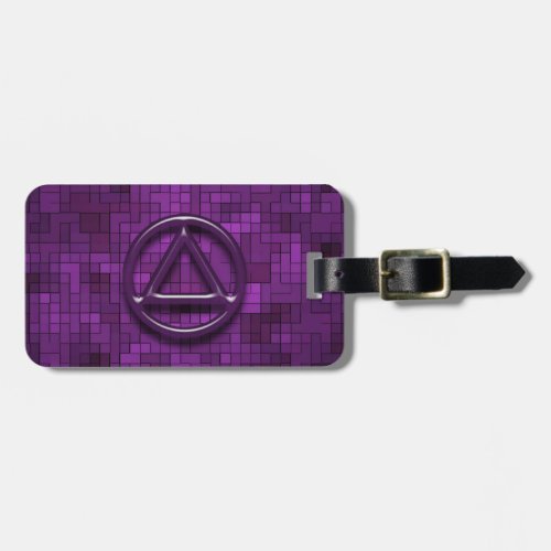 Recovery Sobriety Sober Luggage Tag