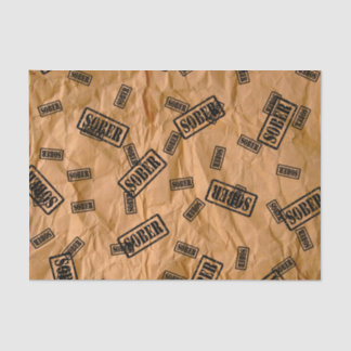 Recovery Sobriety Sober Tissue Paper