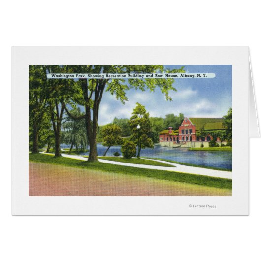 Recreation Bldg & Boathouse Cards (Front Horizontal)