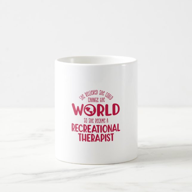 Recreational therapist, play therapist coffee mug (Center)
