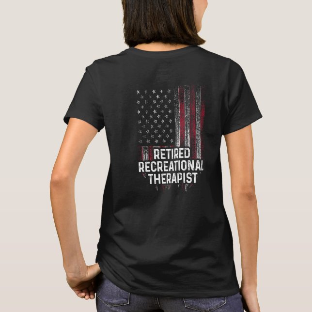 Recreational Therapist Recreation Therapy Rt 1 T-Shirt (Back)