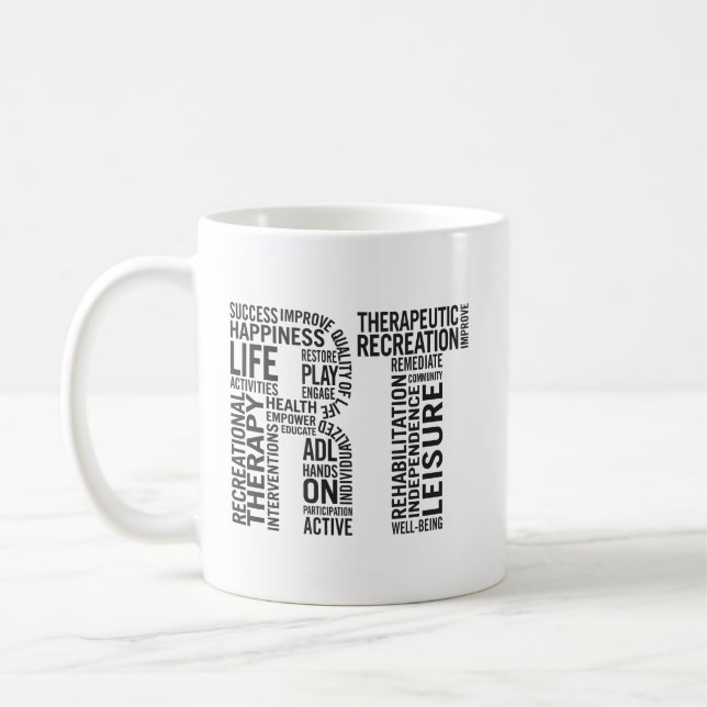 Recreational Therapist RT Coffee Mug (Left)
