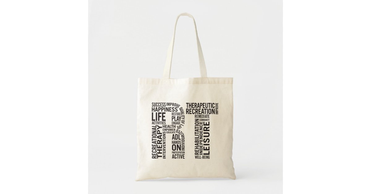 Recreational Therapy Rt Tote Bag Zazzle