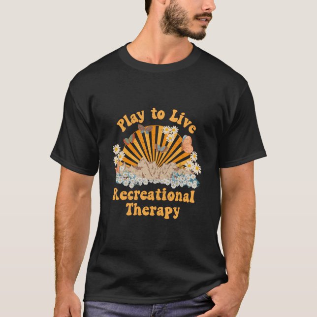 Recreational Therapy Therapeutic Recreation Rt Sun T-Shirt (Front)