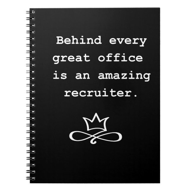 recruiter notebook (Front)