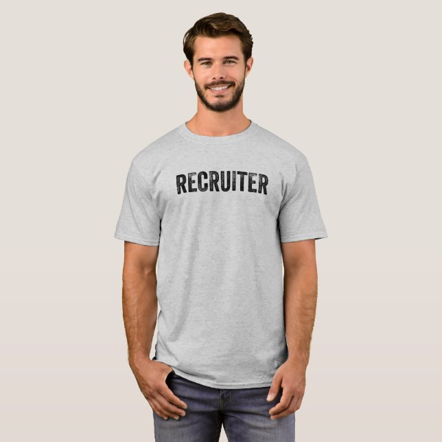 Recruiter. T-Shirt (Front Full)