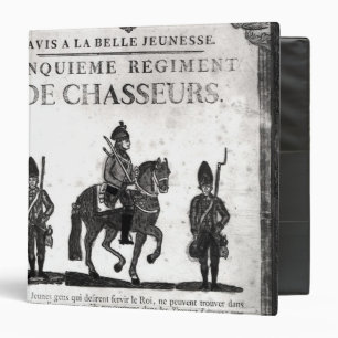 Recruitment poster for the Fifth Regiment 3 Ring Binder