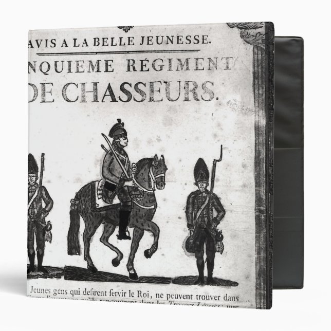 Recruitment poster for the Fifth Regiment 3 Ring Binder (Front/Inside)