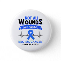Rectal Cancer Awareness Month Ribbon Gifts Button