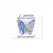 Rectal Cancer Awareness Month Ribbon Gifts Post-it Notes