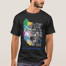 Rectal Cancer Awareness Ribbon Support Gifts T-Shirt