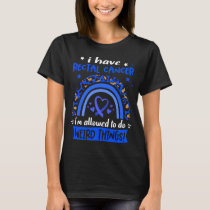 Rectal Cancer Awareness Ribbon Support Gifts T-Shirt