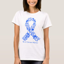 Rectal Cancer Awareness Ribbon Support Gifts T-Shirt