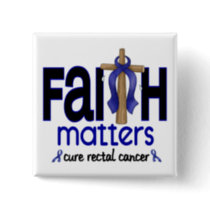 Rectal Cancer Faith Matters Cross 1 Button