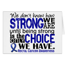 Rectal Cancer How Strong We Are