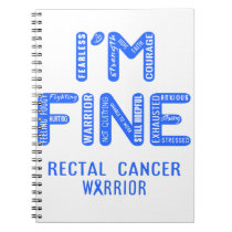 Rectal Cancer Warrior - I AM FINE Notebook