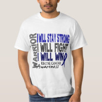 Rectal Cancer Warrior T-Shirt