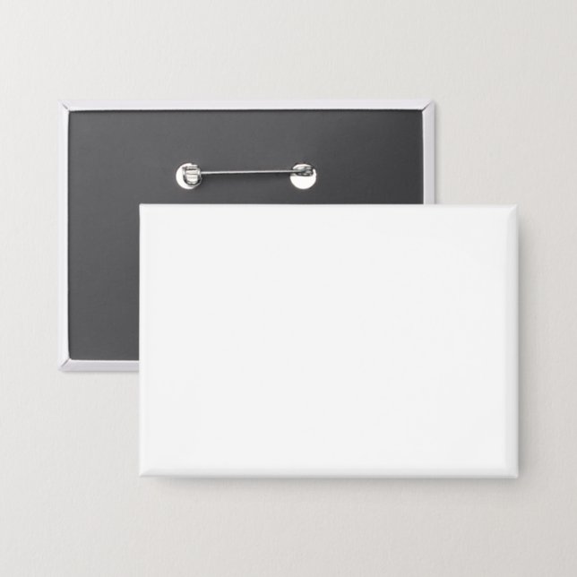 Rectangle Button, 3.5" x 2.5" Button (Front/Back)