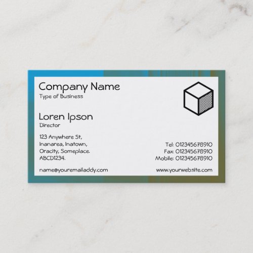 Rectangle _ Glassy Seabed Business Card