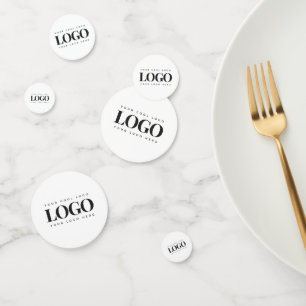 Rectangle Logo Custom Business Company Party Confetti