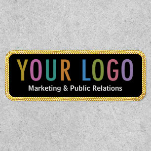 Rectangle Patch with Business Logo No Minimum