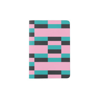 Rectangle Tritone Pattern Passport Holder