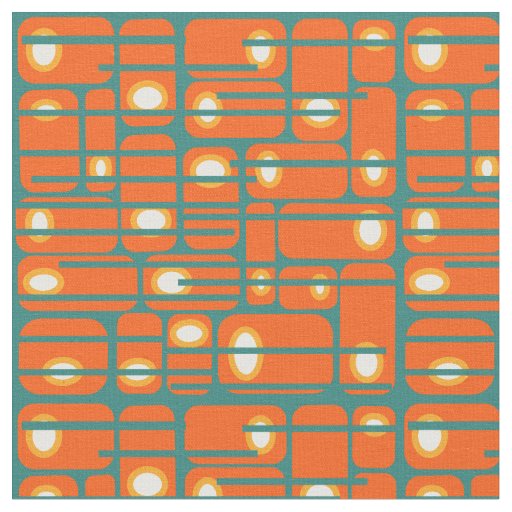 Rectangles and Circles Fabric