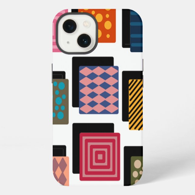 Rectangles and Shadows  Iphone Case (Back)