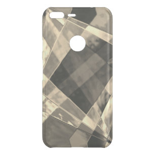 Rectangles inclined in tones timber or beige? uncommon google pixel XL case