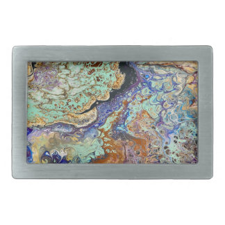 Rectangular belt buckle