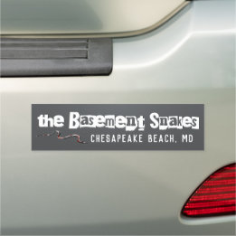 Rectangular Bumper Magnet - Basement Snakes (CB)