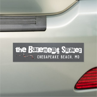 Rectangular Bumper Magnet - Basement Snakes (CB)
