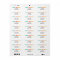 Rectangular company business logo return address
