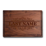 Rectangular Cutting Board With Juice Drip Groove<br><div class="desc">Sugar Yeti Wood cutting boards can be laser engraved with your text. They make the perfect gift for any occasion; like weddings, new-home buyers, for a first apartment, or Christmas and birthday gifts! All of the boards we sell can be customized to suit your personalization needs. Add your personal touch...</div>