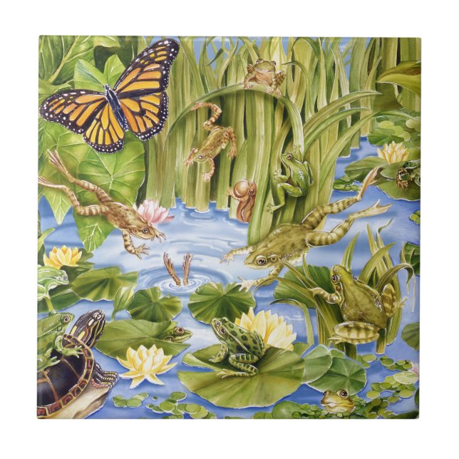 Rectangular Frog Tile (Front)