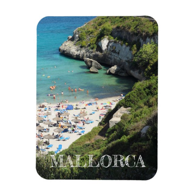 rectangular magnet Calas de Mallorca - Majorca (Vertical)