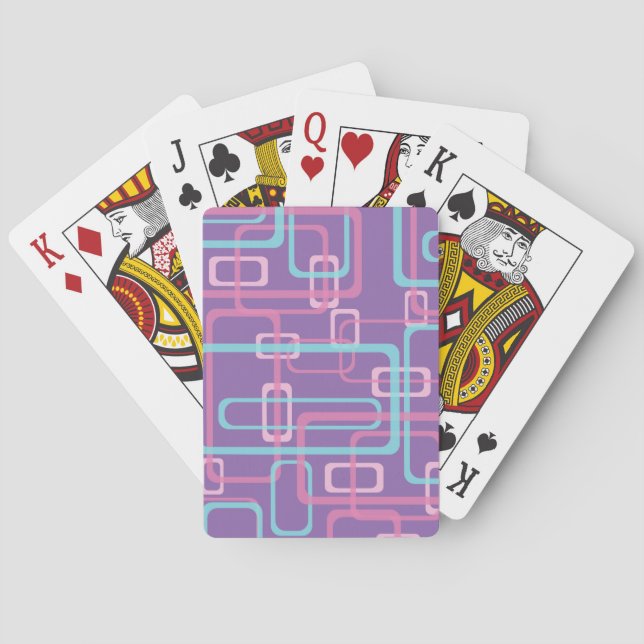 Rectangular Sherbet Poker Cards (Back)