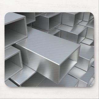 Rectangular steel tube mouse pad