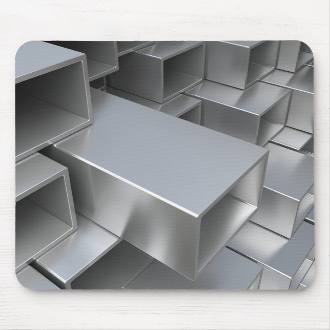Rectangular steel tube mouse pad (Front)
