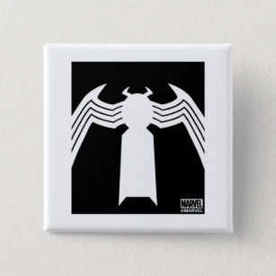 Rectangular Venom Logo Button