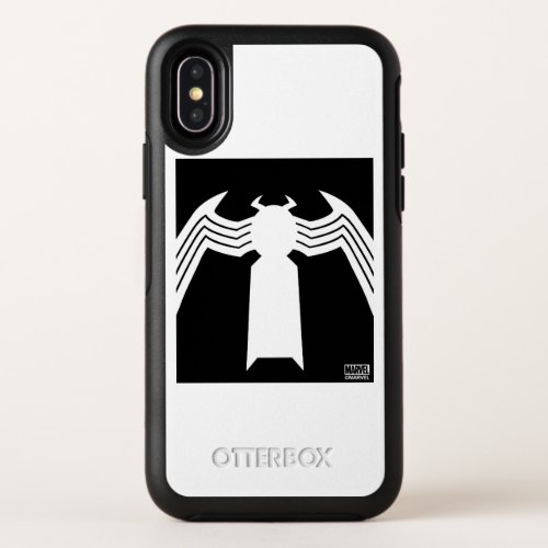 Rectangular Venom Logo OtterBox Symmetry iPhone XS Case